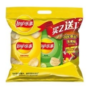 限地区：乐事 薯片（原味70g+黄瓜70g+送奇多50g）*2件