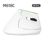 DeLUX 多彩 M618C 垂直立式鼠标 白色