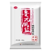 鲁元夙盐 精制食用盐加碘食盐盐巴 400g*7袋