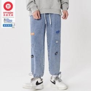 EPTISON 衣品天成 Qee联名款 男士牛仔裤 BMU010L
