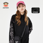5日0点：PAULFRANK 大嘴猴 PFCTT191030W 女士印花连帽卫衣