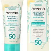 prime会员！Aveeno 艾维诺 矿物质敏感型面部防晒霜 SPF50 59ml   免费直邮到手￥41.33