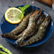京东PLUS会员：叼果熊 超大活冻黑虎虾 毛重400g 带冰 *3件