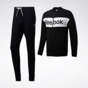 Reebok 锐步 TE Linear Logo FT TS FP8156 男子运动套装