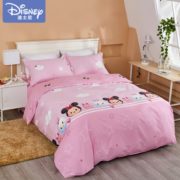 百亿补贴！ Disney 迪士尼 苏菲亚小公主 40支纯棉儿童三件套 150*200cm 109元包邮