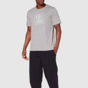 Hugo Boss 雨果博斯 男士灰色圆领短袖T恤 50425945 到手￥202.38