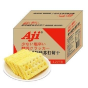 AJI 苏打饼干 酵母减盐味 1.25kg礼盒*2件
