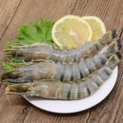 京东PLUS会员：聚福鲜 越南活冻黑虎虾 净重600g*2件