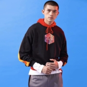 安踏×史努比 联名 男子 运动卫衣 休闲套头衫