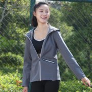 地球科学家 春秋款 防风防泼水 女保暖弹力软壳衣