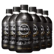 38预售！日本进口 UCC 悠诗诗 无糖冷萃黑咖啡饮料 500ml*6瓶