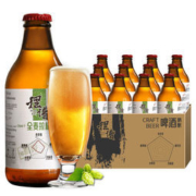 摆谱 原浆全麦拉格黄啤 296mL*12