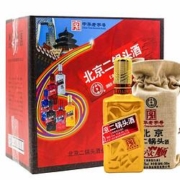 京东PLUS会员：永丰 北京二锅头 小方瓶 42度 清香型纯粮食白酒 500ml*6瓶 *2件