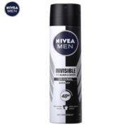 长效干爽！NIVEA 妮维雅 黑白出众 男士爽身气雾 150ml