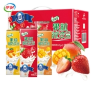 聚划算百亿补贴：: yili 伊利 优酸乳 果粒酸奶饮品 草莓味245ml*12盒