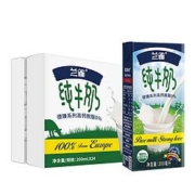 88VIP、限地区：兰雀 德臻脱脂牛奶200ml*24盒*2件+福事多手撕面包500g