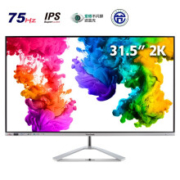 16点：ViewSonic 优派 VX3276-2K-HD-3 31.5英寸IPS显示器（2K、75Hz）