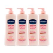滋润不粘腻！Vaseline 凡士林 烟酰胺滋润补水保湿身体乳 400ml*4瓶 80元包邮（需用券）