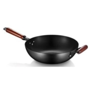 美的 无涂层铁锅 CJ32WOK102 电磁炉燃气煤通用 32cm