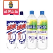 聚划算百亿补贴：超威 强力洁厕液 500ml*4瓶