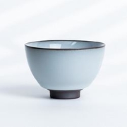 熹谷 官窑复古陶瓷茶杯 禅香杯