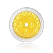 CHOW TAI FOOK 周大福 F207425 黄金金币 1g