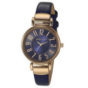 中亚Prime会员： Anne Klein 安妮克莱因 AK/2156NVRG 女士石英表