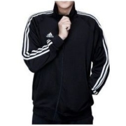 adidas 阿迪达斯 TR30J-BW 男士运动夹克 黑色 L