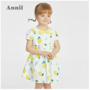 Annil 安奈儿 女童夏季连衣裙