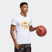 adidas 阿迪达斯 SUMMER HARDEN 男装篮球运动短袖 FS9914
