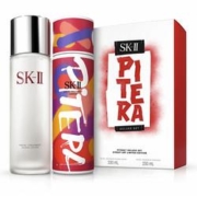 38节预售：SK-II基础护肤套组 神仙水230ml+街头艺术限定版清莹露230ml
