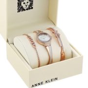 Anne Klein 安妮克莱因 AK/3572女式施华洛世奇水晶手镯套装