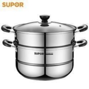 聚划算百亿补贴：SUPOR 苏泊尔 EZ26BS05 双层复底蒸锅 26cm