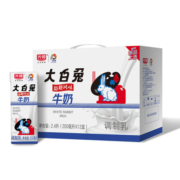 京东PLUS会员：光明 大白兔风味牛奶 200ml*12/提 *3件