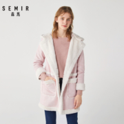 3月5日，38节预告：Semir 森马13-078100216 女士中长款加绒外套