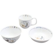 NARUMI 鸣海  Bremen系列 儿童耐热瓷餐具3件套 7980-33533  到手约￥135