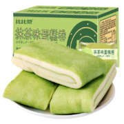 比比赞  抹茶毛巾卷  蛋糕卷  300g