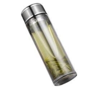 仝器 双层加厚玻璃杯 330ml 3色可选