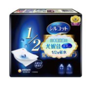 尤妮佳 舒蔻1/2省水 卸妆棉洗脸巾40片