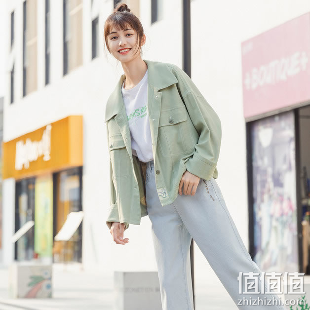 茵曼 女子宽松短外套