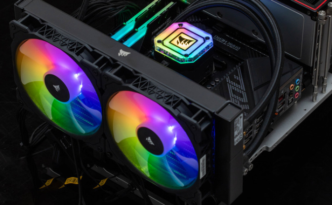 USCorsair H115i 精英版 280冷排评测 超亮灯效设计搭配强力散热