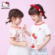 Hello Kitty 夏季新款女童短袖T恤