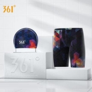 361° 035 泳裤泳帽二件套