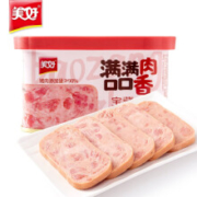 前5000件、22点：美好 宝藏小猪 午餐肉 198g