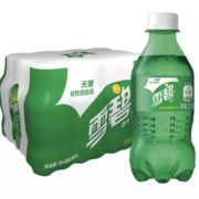 雪碧 Sprite 柠檬味 零卡汽水 碳酸饮料 300ml*6瓶
