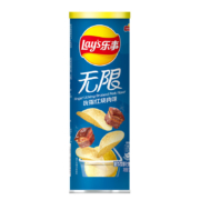 Lay’s 乐事 无限薯片 吮指红烧肉味 104g罐装 *3件
