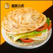 口感酥脆！皇家小虎 手抓饼皮  60g*20片