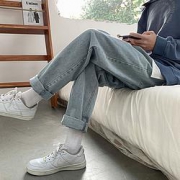 Tonlion 唐狮 62621FC0083432601 男士直筒牛仔裤