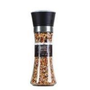 美食帝国 黑胡椒牛排海盐混合调料 128g 自带研磨器