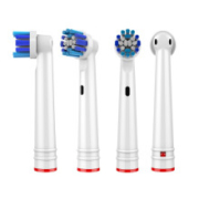 或护理 适配博朗欧乐B（Oral-B）电动牙刷头 EB-20P标准清洁型 4支装